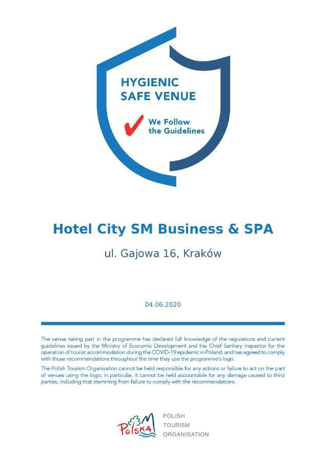 Hotel City Sm Business & Spa Krakow Luaran gambar